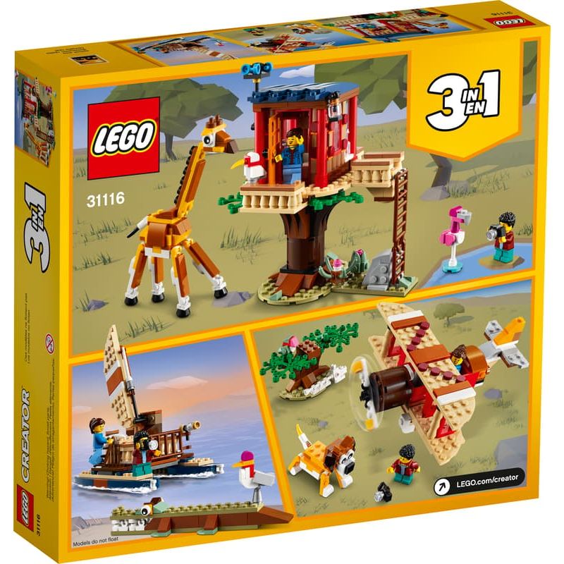 LEGO 31116 - Safari Wildtiere Baumhaus