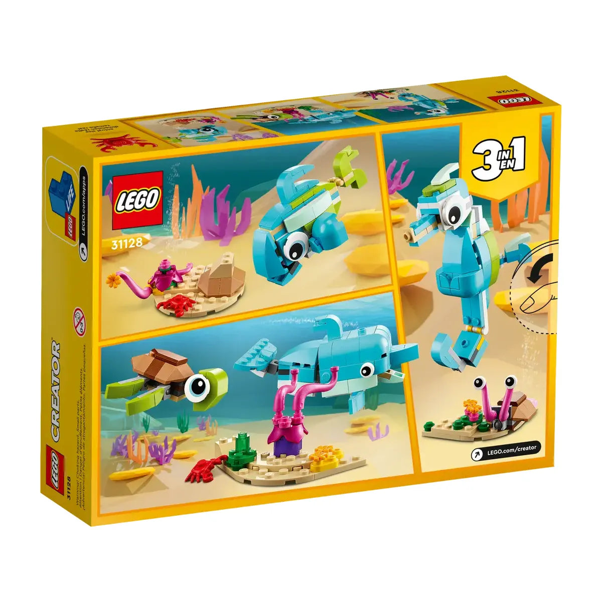 LEGO 31128 – Delfin und Schildkröte