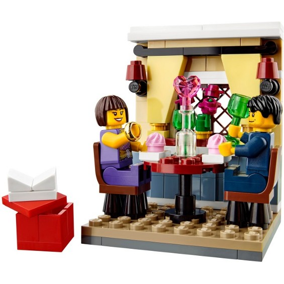 LEGO 40120 - Valentinstag Abendessen