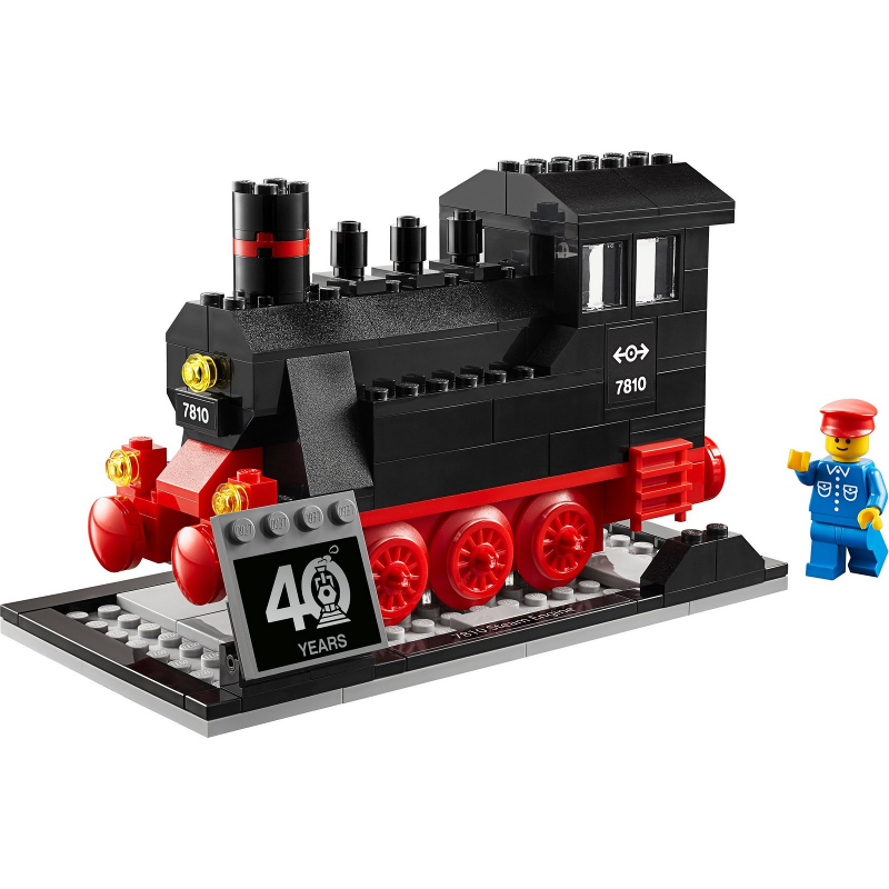LEGO 40370 – Dampflok (40 Jahre LEGO Eisenbahn)