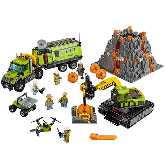 LEGO 60124 - Vulkan-Forschungsbasis