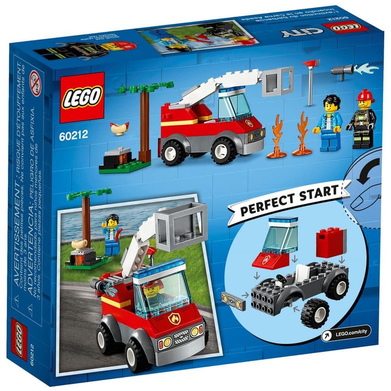 LEGO 60212 - Extinction du feu de barbecue