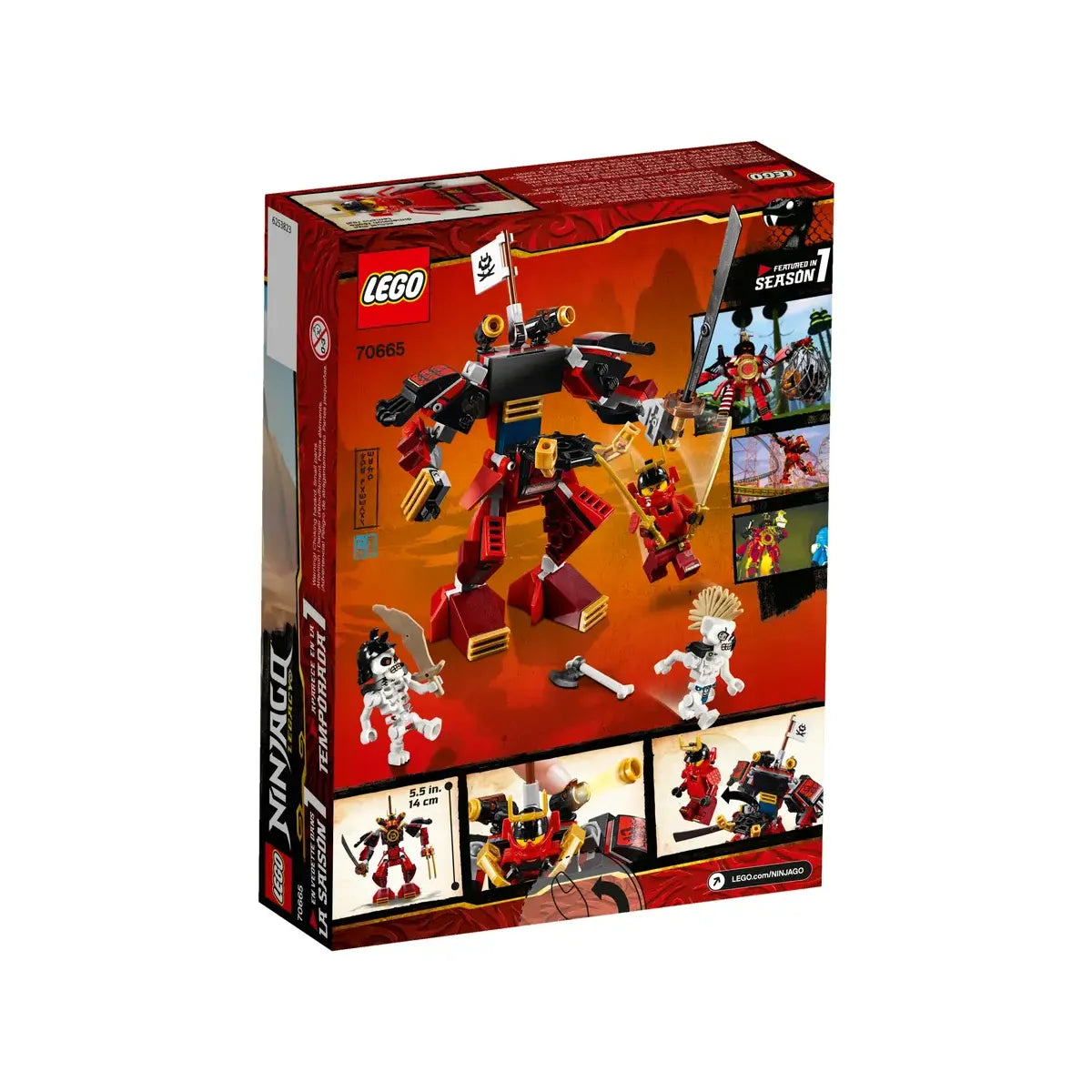 LEGO 70665 - Le robot samouraï