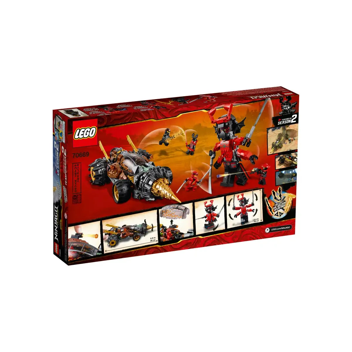 LEGO 70669 - La Foreuse de Cole