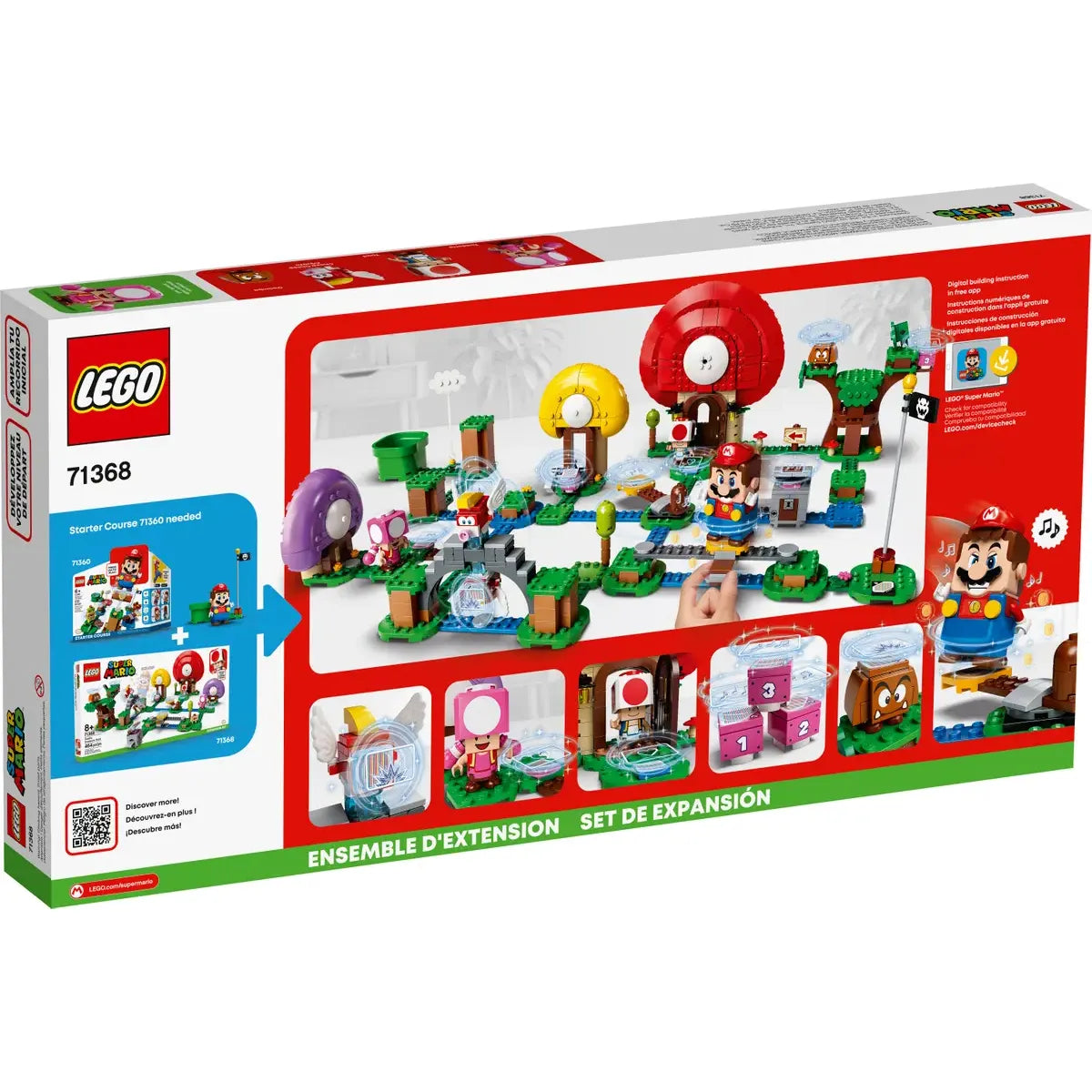 LEGO 71368 - Erweiterungsset: Toads Schatzsuche