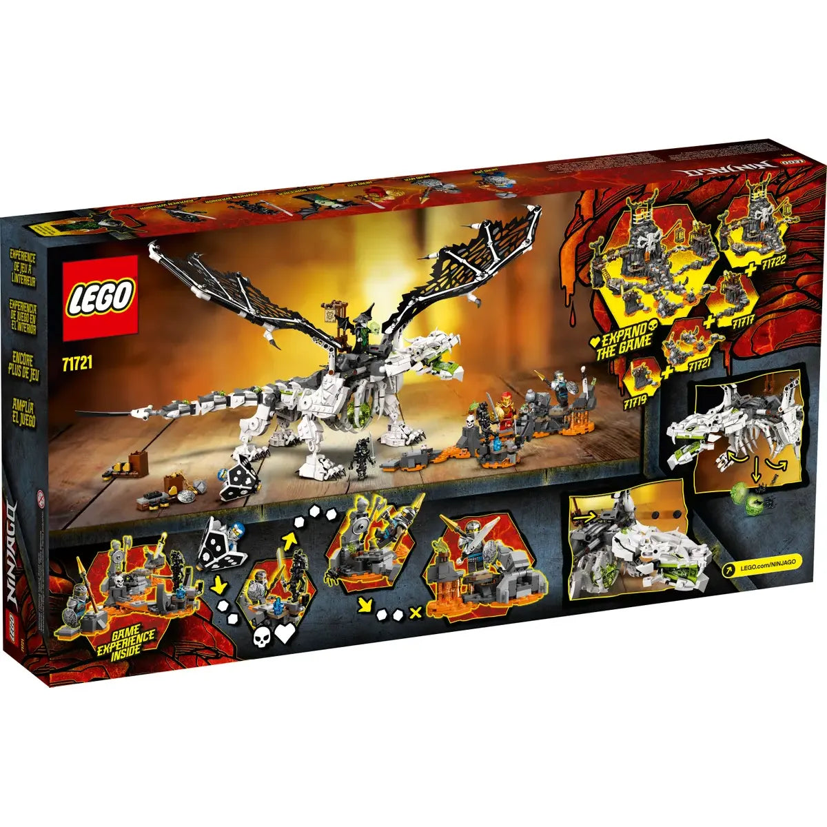 LEGO 71721 – Drache des Totenkopfmagiers