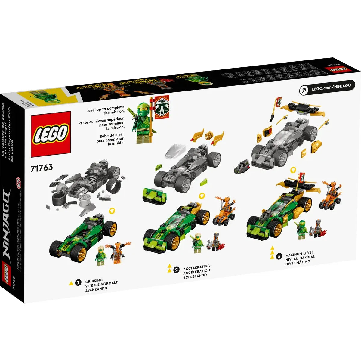 LEGO 71763 - Lloyds Rennwagen EVO