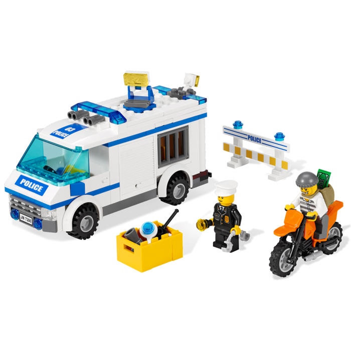 LEGO 7286 - Gefangenentransport