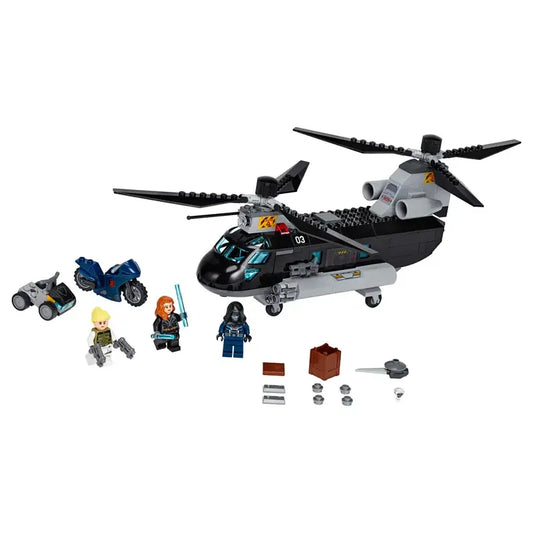 LEGO 76162 - Black Widow's Hubschrauber-Verfolgungsjagd