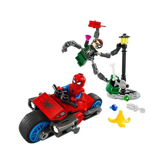 LEGO 76275 - Motorradverfolgungsjagd: Spider-Man vs. Doc Ock