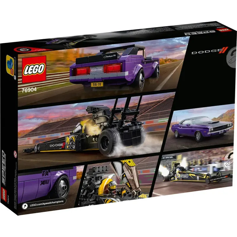 LEGO 76904 – Mopar Dodge//SRT Top Fuel Dragster und 1970 Dodge Challenger T/A
