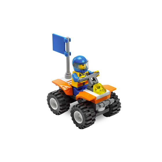 LEGO 7736 - Quad du garde-côte
