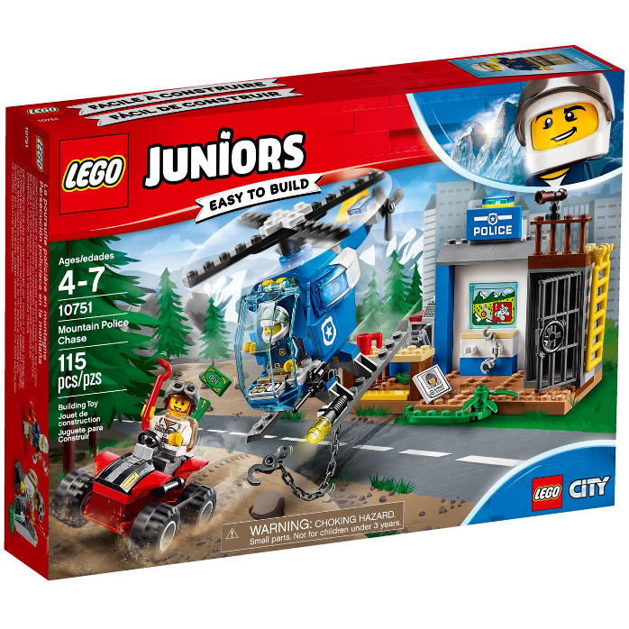 LEGO 10751 - Polizei-Verfolgungsjagd in den Bergen