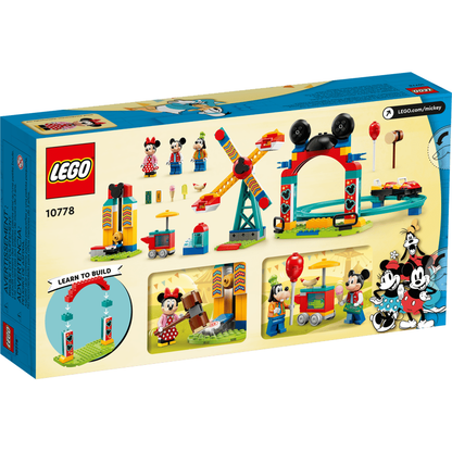 LEGO 10778 - Mickey, Minnie und Goofy Jahrmarkt-Spaß