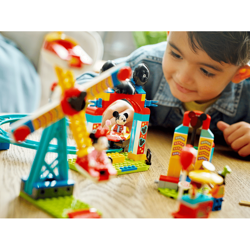 LEGO 10778 - Mickey, Minnie und Goofy Jahrmarkt-Spaß