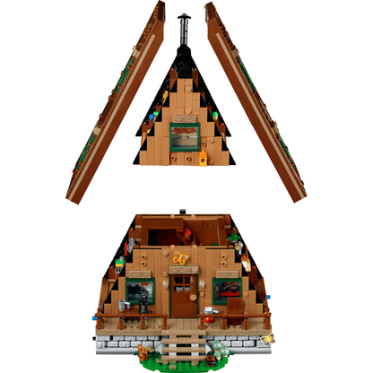 LEGO 21338 - A-Rahmen-Waldhütte Modellbausatz
