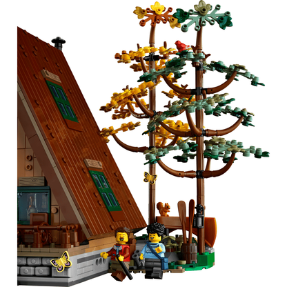 LEGO 21338 - A-Rahmen-Waldhütte Modellbausatz