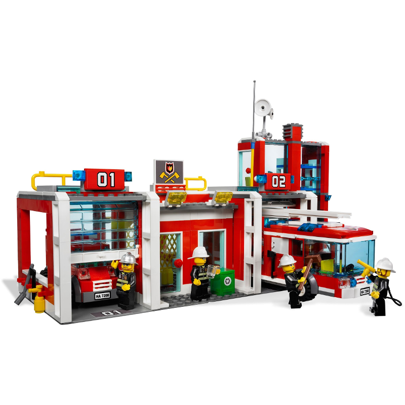 LEGO 7208 - Feuerwehrhauptquartier