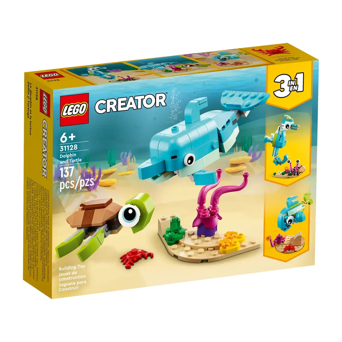 LEGO 31128 – Delfin und Schildkröte