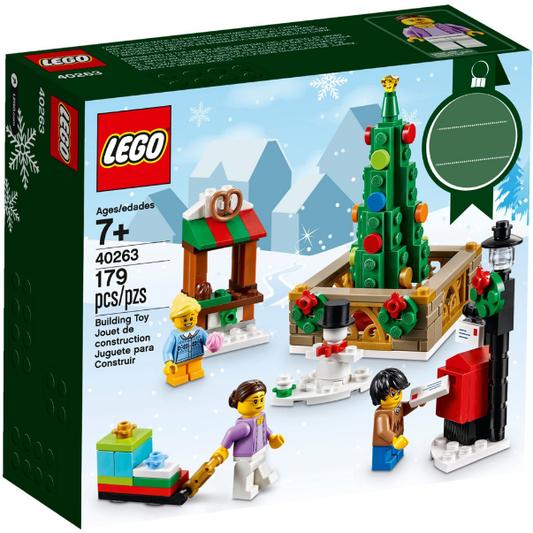 LEGO 40263 – Weihnachtsdorfplatz