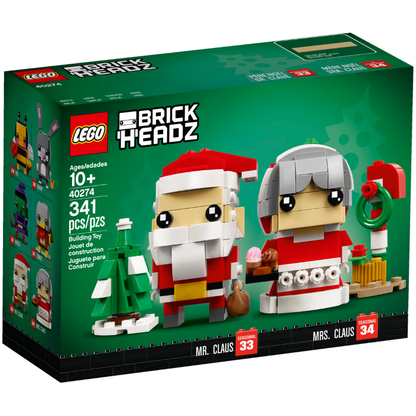 LEGO 40274 - Weihnachtsmann und Frau Claus