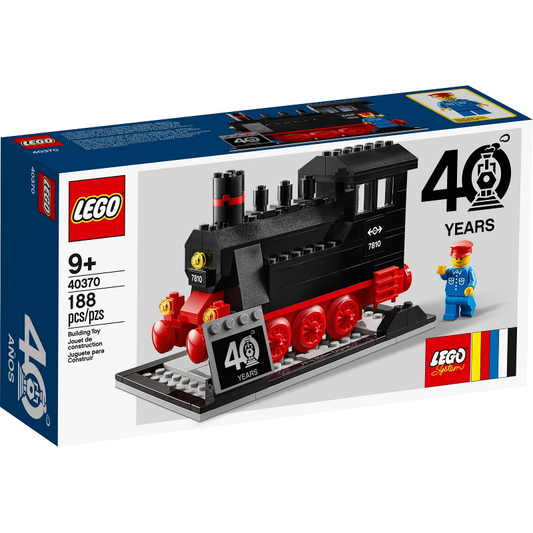 LEGO 40370 – Dampflok (40 Jahre LEGO Eisenbahn)