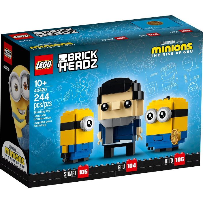 LEGO 40420 - Gru, Stuart en Otto