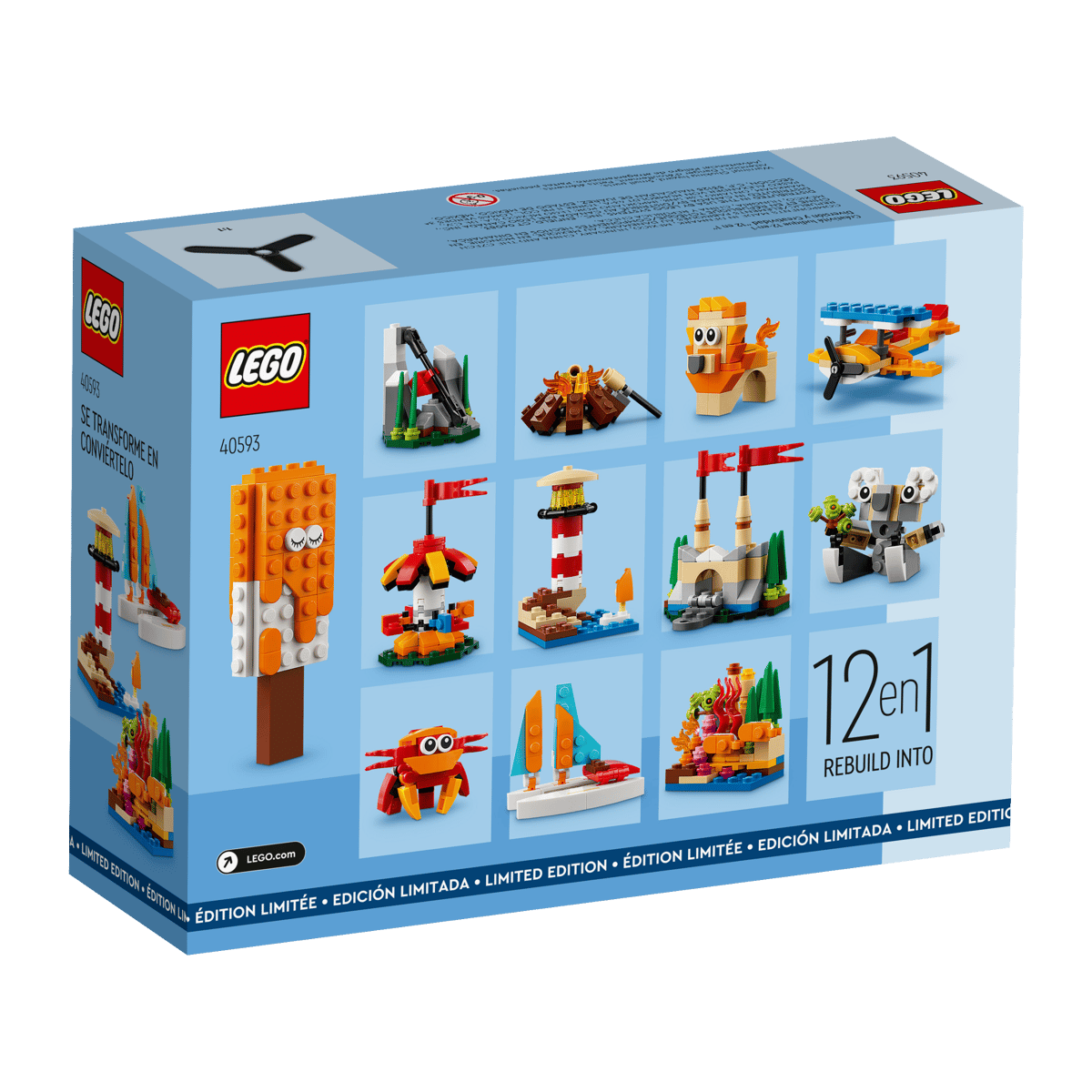 LEGO 40593 - Creatief Bouwplezier (12-in-1)