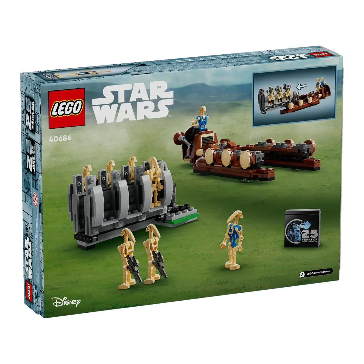 LEGO 40686 - Handelsföderation Truppentransporter