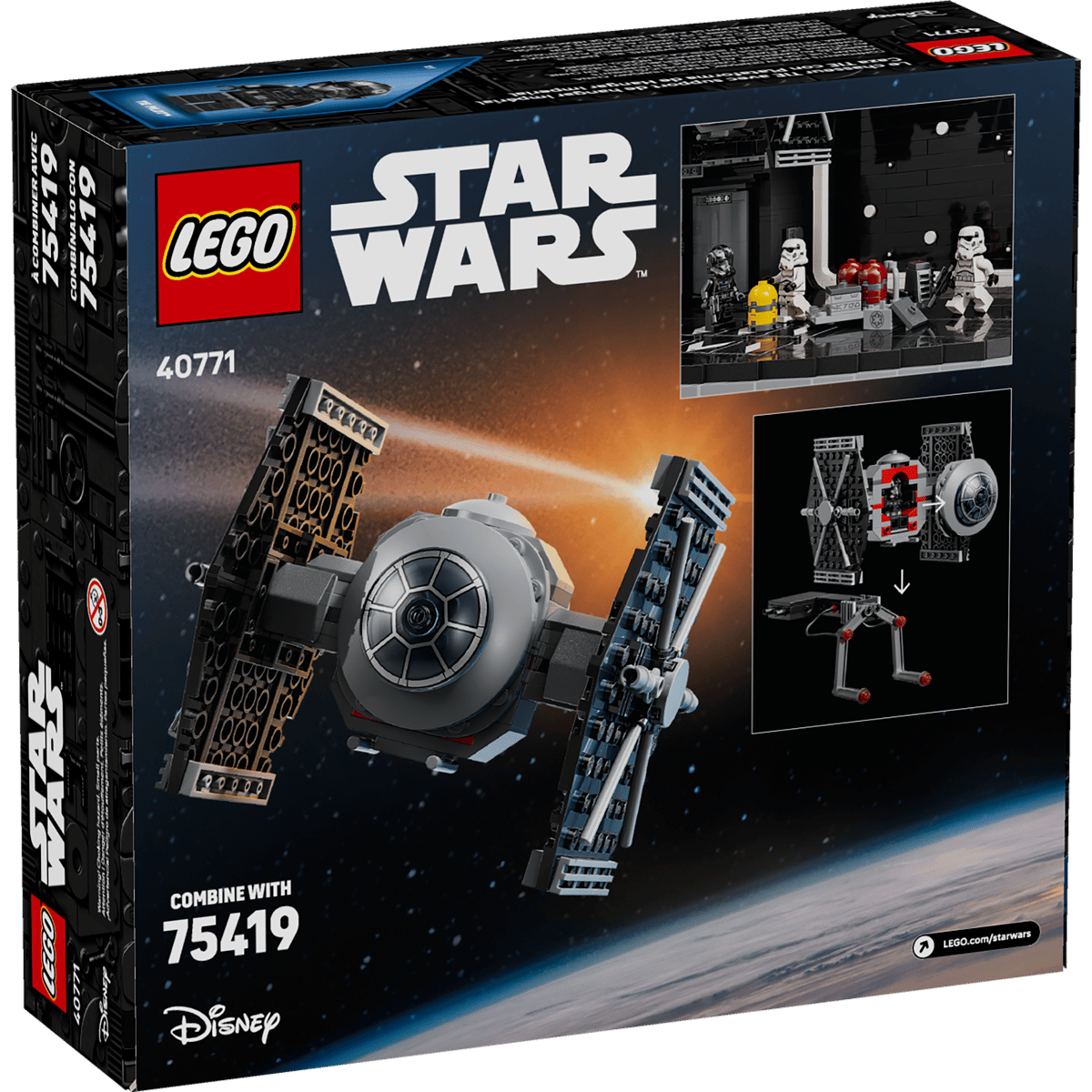 LEGO 40771 - TIE Fighter mit Hangarbefestigung