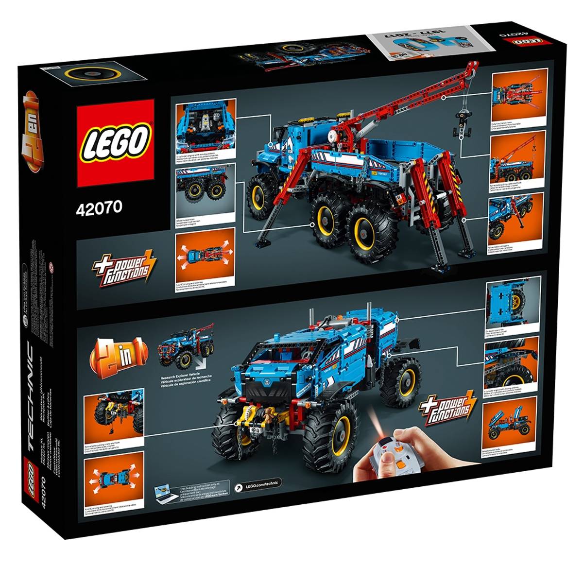 LEGO 42070 - 6x6 All-Terrain-Abschleppwagen