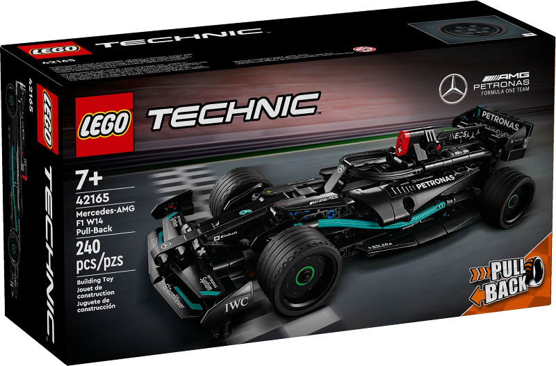 LEGO 42165 – Mercedes-AMG F1 W14 E-Performance Pull-Back