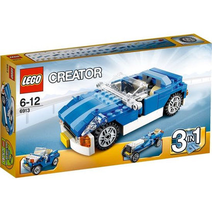 LEGO 6913 - Blauwe Sportwagen