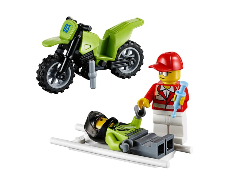LEGO 60116 - Krankenwagen-Flugzeug
