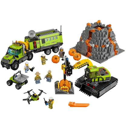 LEGO 60124 - Vulkaan Onderzoeksbasis