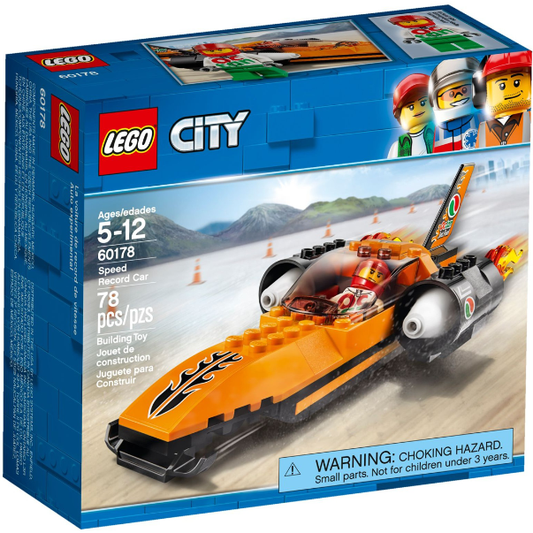 LEGO 60178 - Geschwindigkeitsrekordauto