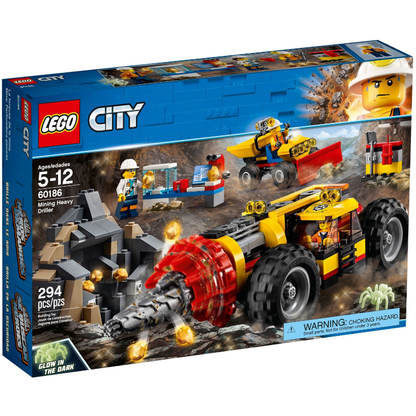 LEGO 60186 - Foreuse de mineurs ultra puissante