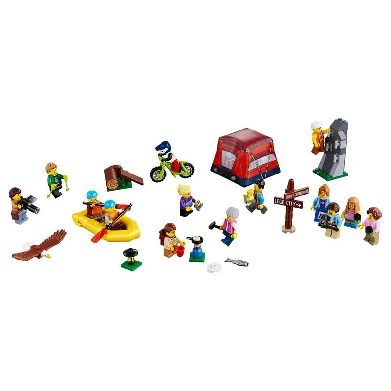 LEGO 60202 - Ensemble de figurines - Aventures en plein air