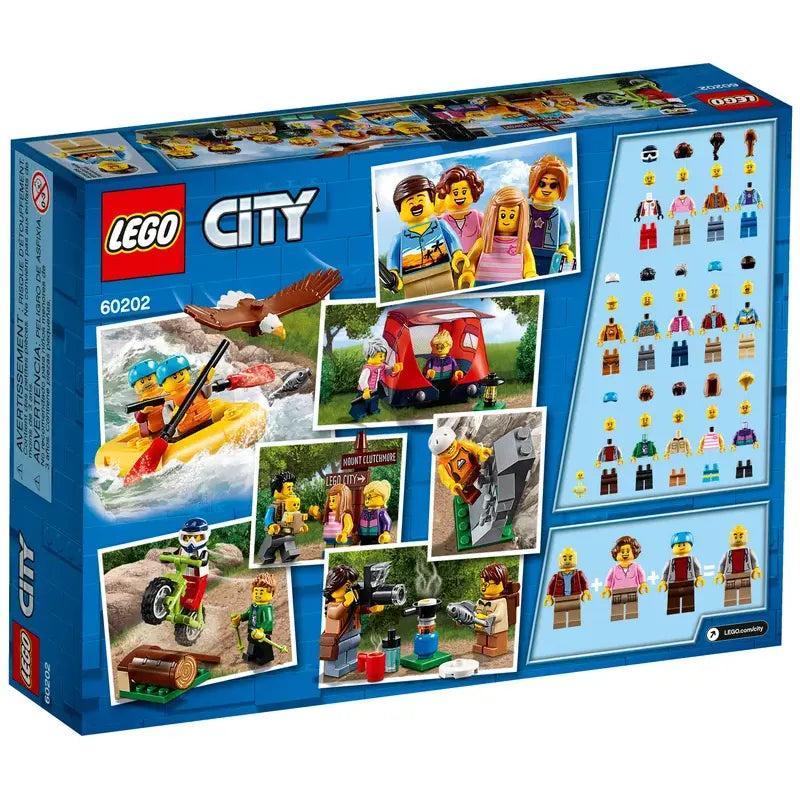 LEGO 60202 - Ensemble de figurines - Aventures en plein air