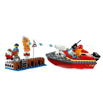 LEGO 60213 - Brand Aan De Kade