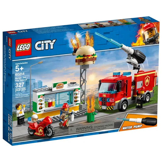 LEGO 60214 – Brand im Hamburgerrestaurant