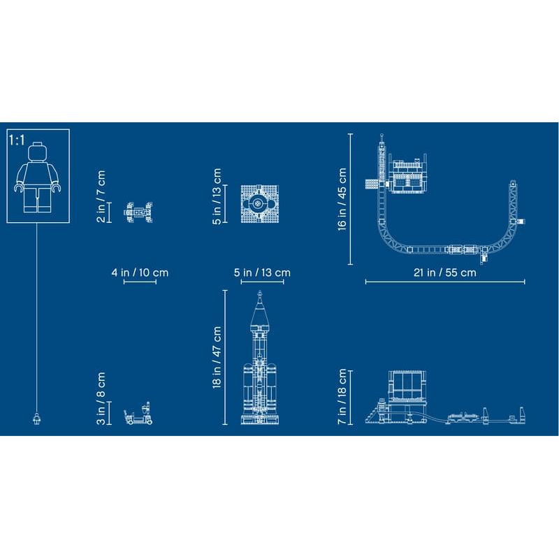 LEGO 60228 - Weltraumrakete und Startkontrolle