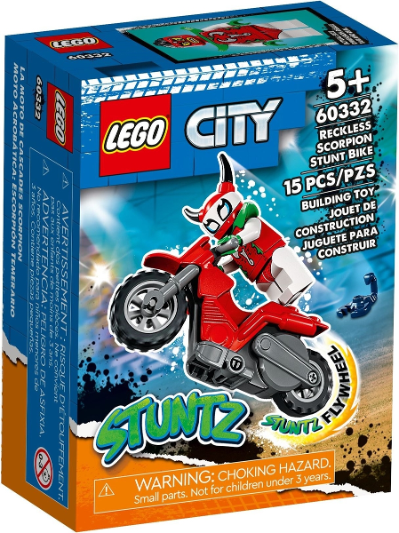 LEGO 60332 - Dreister Skorpion Stuntbike