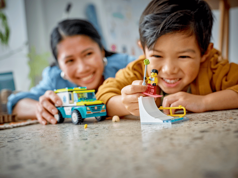 LEGO 60403 – Krankenwagen und Snowboarder