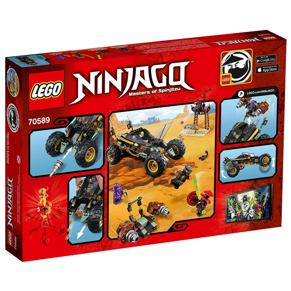 LEGO 70589 - Felsen-Raupe