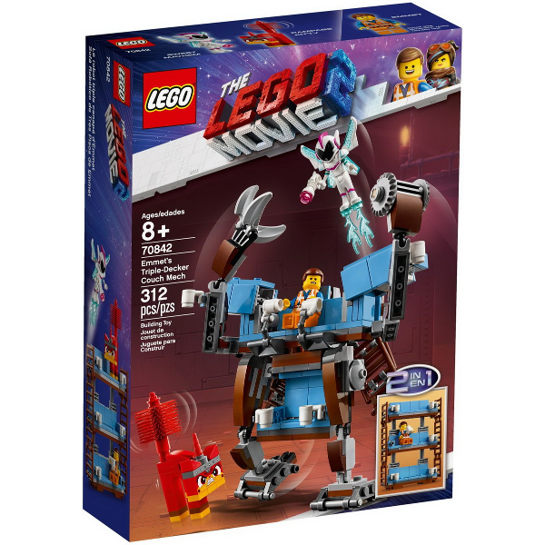LEGO 70842 - Le Triple Canapé de Mecha d’Emmet
