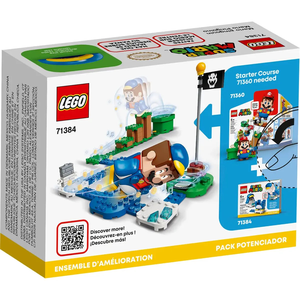 LEGO 71384 - Pack de Puissance : Mario le Pingouin