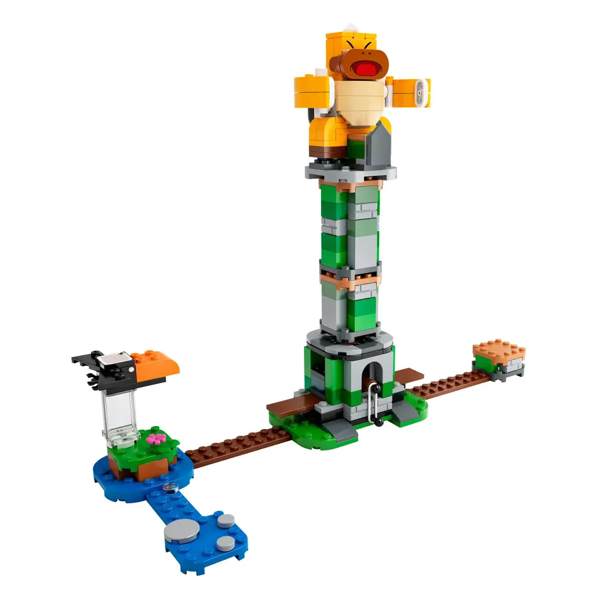 LEGO 71388 - Ensemble d'extension : La tour tournoyante de Frère Pyro, défi de la Piranha Plante