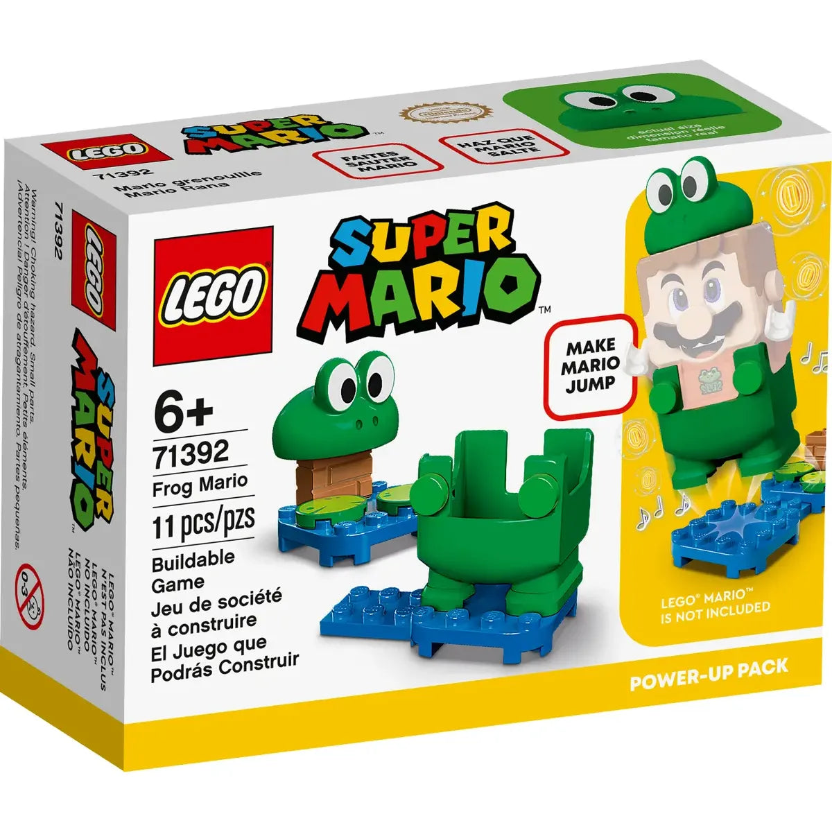 LEGO 71392 - Pack de Puissance : Mario Grenouille