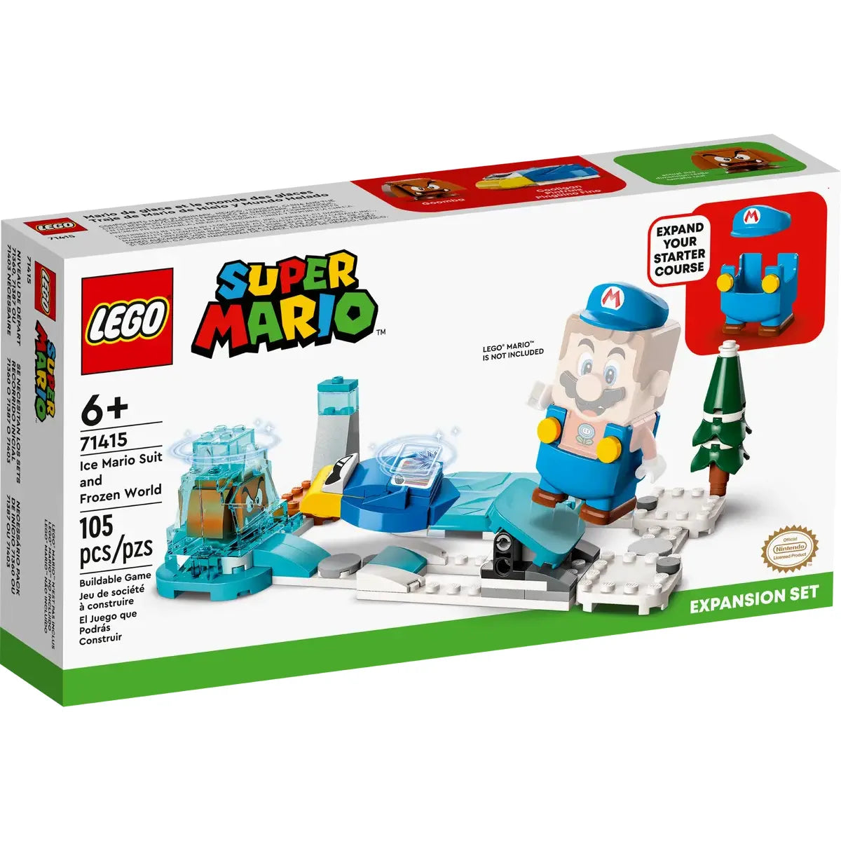 LEGO 71415 - Pack de Puissance Mario de Glace et Monde de Glace